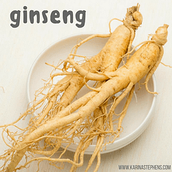 Ginseng, the amazing adaptogenic herb!