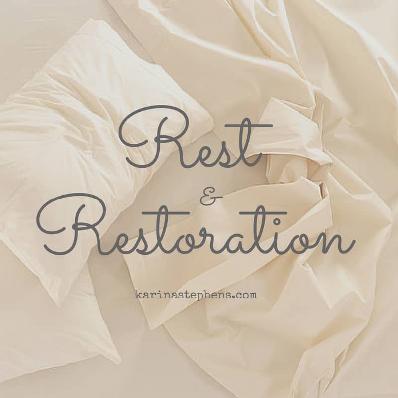 Rest and Restoration – What it means to slow down and StressLess