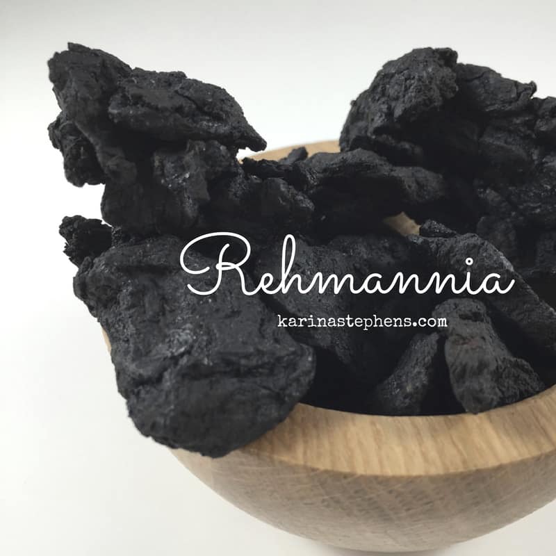 Rehmannia, supporting adrenal function